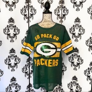 🍀 Rare Victoria’s Secret Bling Packers Jersey!